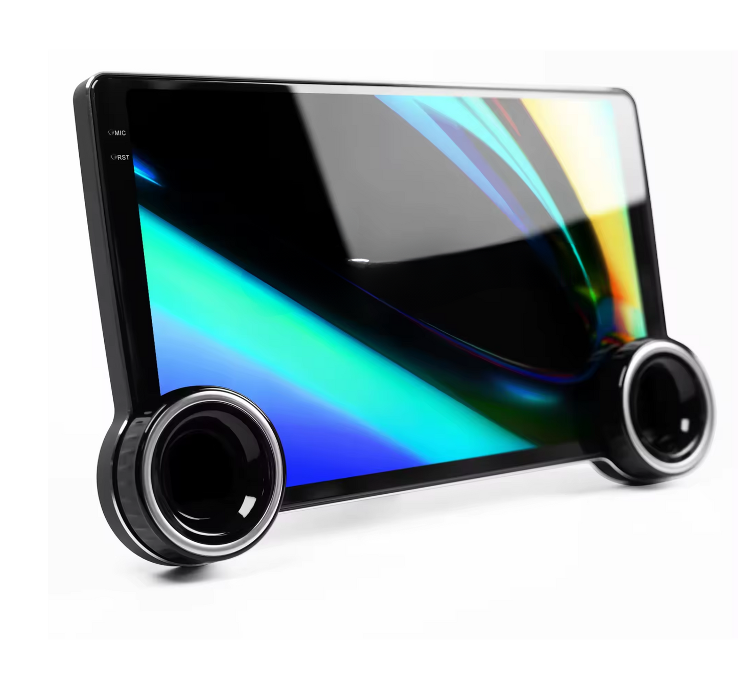 Diamond 2k dual knob android car screen wireless applecarplay android auto reverse camera
